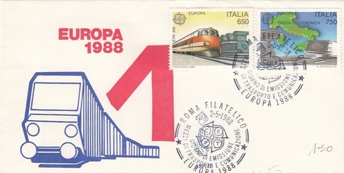 1988 fdc first - 2/5/1988-1, day