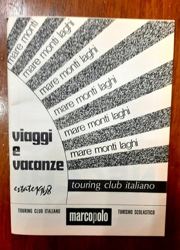 Touring club italiano - italiano, viaggi