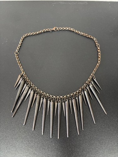 Collana vintage spike corno - collana,