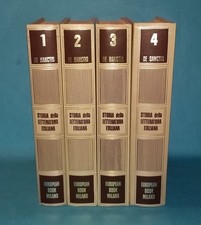 Francesco de Sanctis - STORIA DELLA LETTERATURA ITALIANA 4 Volumi European Book