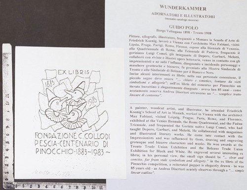Wunderkammer exlibris 203 - wunderkammer, an
