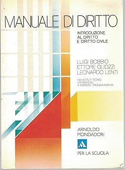 Manuale diritto per gli - manuale, diritto.