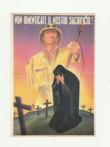 Cartolina militare propaganda - cartolina,