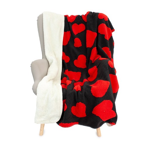 Plaid hilla effetto lana cotta - plaid,