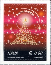 2012 italia repubblica Natale Laico MNH