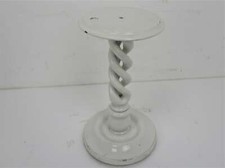 Espositore piedistallo torsione orzo aperto legno intagliato a mano tavolino pianta bonsai stand