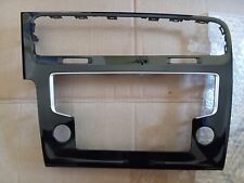 VW Golf MK7 nero radio piastra telaio radio frame screen nuovo 
