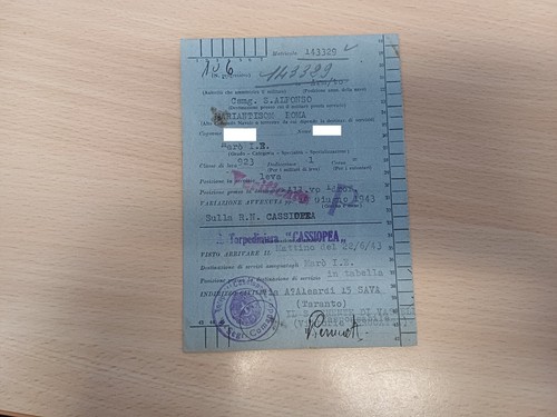 Documento regia marina - regia,
