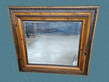 SPECCHIERA IN NOCE INTEGRA EPOCA FINE XIX SECOLO RESTAURATA