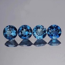 Lot topazes bleue london - topazes,