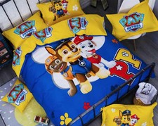 Paw Patrol Copri Piumone Letto Copripiumino Lenzuolo Duvet Cover PAWDU02