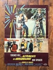 MANIFESTO POSTER MOVIE 1 CINEMA ALTRIMENTI CI ARRABBIAMO HILL SPENCER FILM CULT