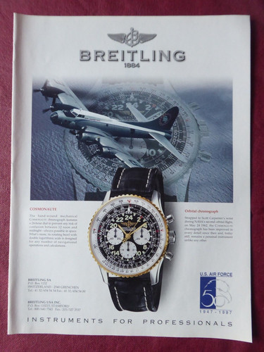 1997 pub breitling watch - pub,
