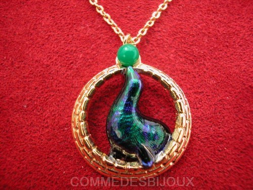 Collier phoque ballon - collier, ballon"
