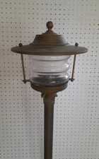 Lampione da esterno Giardino In ottone ANTICATO anticorrosione Di Moretti LUCE