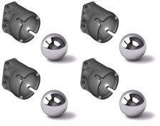 4 Lego BALL CASTERS