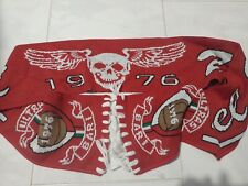 Sciarpa Del Bari Seguaci Ultras Curva Nord Teschio Alato Ucn 1976 Calcio Vintage