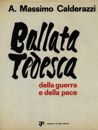 Ballata tedesca della - ballata, guerra