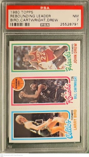 1980 topps rebounding leader - topps,