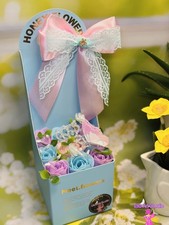 Composizione floreale sapone