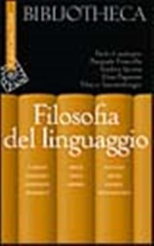Filosofia del linguaggio - ,