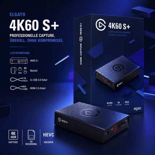 Elgato 4k60 capture card - 4k60, s+