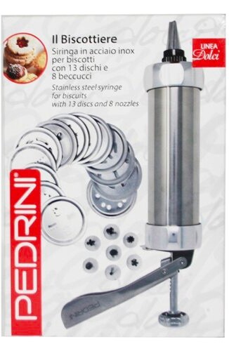 Pedrini spara biscotti acciaio - pedrini,