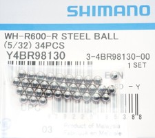 Sfera acciaio Shimano 5/32"