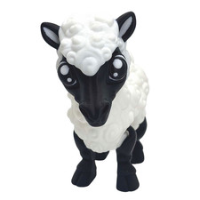 Pecora posabile faccia nera