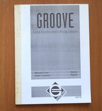 GEM Groove Manuale in ITALIANO + ENGLISH Manuale istruzioni Owner's manual - LEM