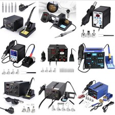 Stazione di saldatura con display digitale Saldatore ad aria calda Set