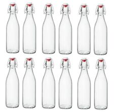 Bottiglia in Vetro da 1 Litro con tappo ermetico x12