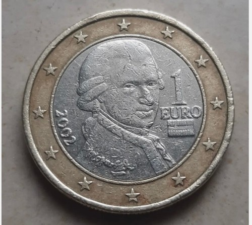 Moneta euro rara austria - 1,