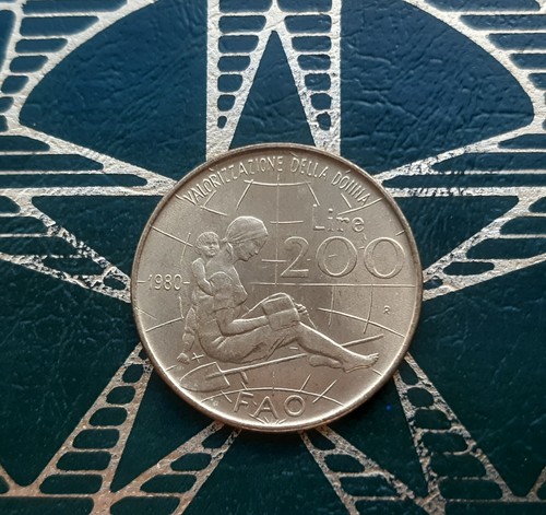 200 lire 1980 fao - 200, (fao