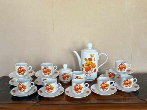 Service café porcelaine - à,