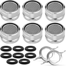 LodBar 6 pz Aeratore Rubinetto 360° Rompigetto Rubinetto Acciaio Inox Per Cucina