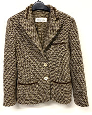 Blazer MaxMara lana tweed UK 8