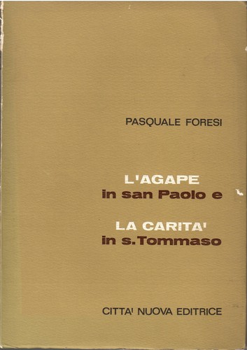 Agape san paolo e - l'agape, in