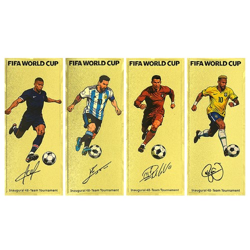 Banconota 2026 world cup gold - 2026,
