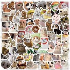 200 Pezzi Adesivi Gatto