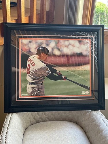Cal ripken autografo 16x20 - autografo,