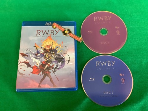 Rwby volume used blu ray - rwby,