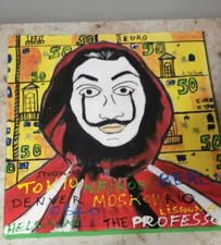 Dipinto a mano La casa di carta 4