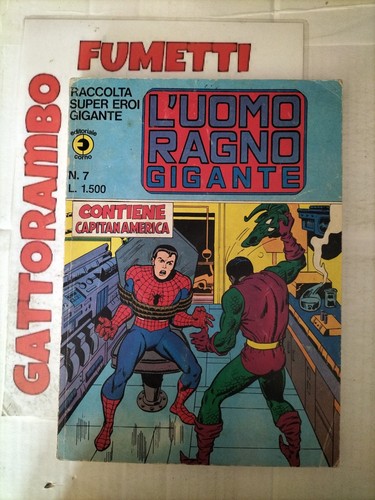 Raccolta uomo ragno gigante - l'uomo,