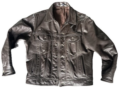 Levi s trucker leather - !!️, levi's