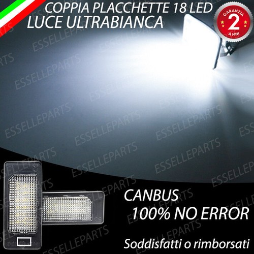 Coppia placchette led luci - a,