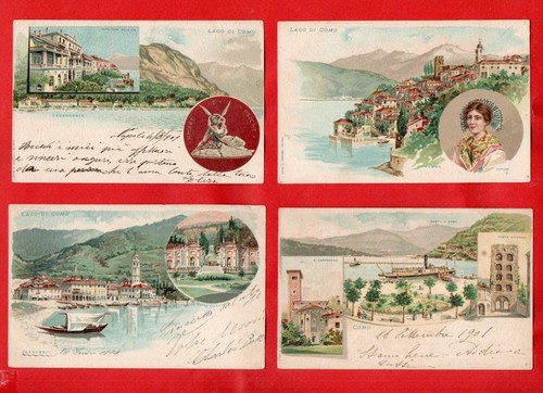Paesi lago como - como, -litho