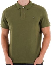 Polo Benetton verde militare