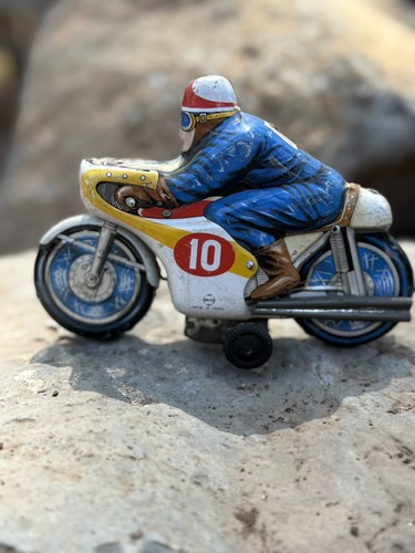 Moto tin toy - tin, racing