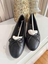 Ballerine Chanel nere taglia